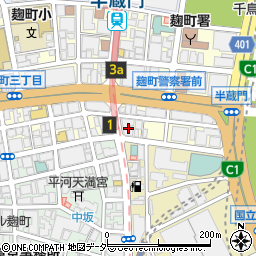 東京都千代田区麹町1丁目5-4周辺の地図