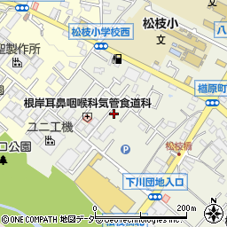 東京都八王子市楢原町1485周辺の地図