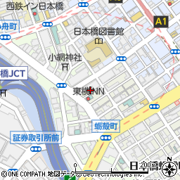 タイムズ日本橋蛎殻町第６駐車場周辺の地図