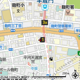 東京都千代田区麹町2丁目7周辺の地図