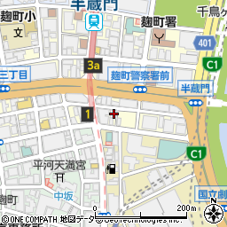 東京都千代田区麹町1丁目5-7周辺の地図