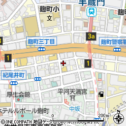 ライオンズマンション麹町周辺の地図