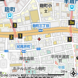 麹町漢方クリニック周辺の地図