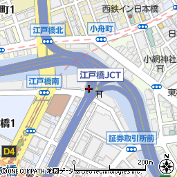 日本交通株式会社　ハイヤー営業所・中央第２周辺の地図