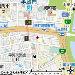 東京都千代田区麹町1丁目5-3周辺の地図