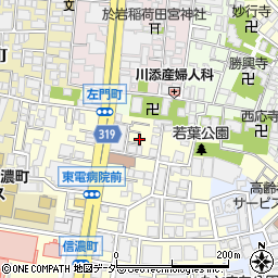 東京都新宿区信濃町14周辺の地図