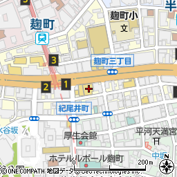 成城石井麹町店周辺の地図