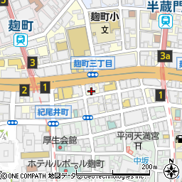 株式会社ココスナカムラ　麹町店周辺の地図