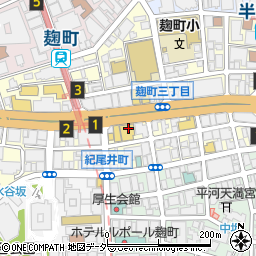 丸三証券株式会社　本店営業部営業一課・営業二課周辺の地図