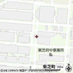 東京都府中市東芝町周辺の地図