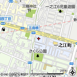 東京都江戸川区一之江町2987周辺の地図