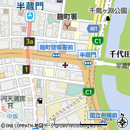 東京都千代田区麹町1丁目1-2周辺の地図