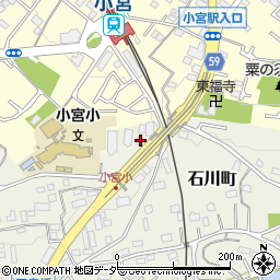 東京都八王子市石川町735周辺の地図