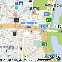 東京都千代田区麹町1丁目1-1周辺の地図
