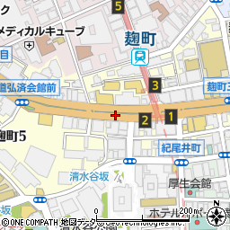 東京都千代田区麹町4丁目周辺の地図