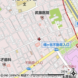 東京都渋谷区本町2丁目周辺の地図