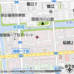 東京都江東区扇橋1丁目21周辺の地図