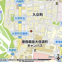 東京都新宿区大京町13周辺の地図