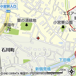 東京都八王子市小宮町1102周辺の地図