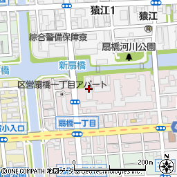 東京都江東区扇橋1丁目21-26周辺の地図