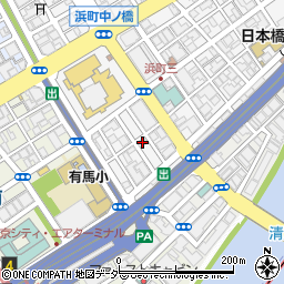 東京都中央区日本橋浜町3丁目9-5周辺の地図