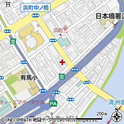 東京都中央区日本橋浜町3丁目16周辺の地図