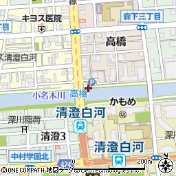 東京都江東区高橋1周辺の地図