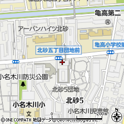 ローソン小名木川店周辺の地図