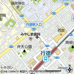 ナビパーク行徳駅前第３７駐車場周辺の地図