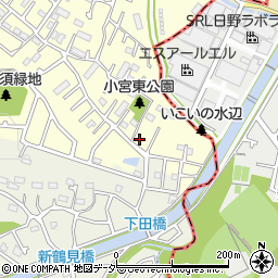 東京都八王子市小宮町1080周辺の地図