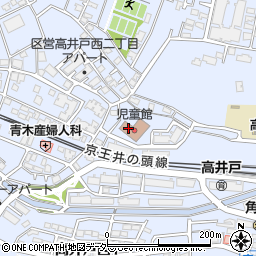 東京都杉並区高井戸西周辺の地図