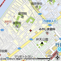 千葉県市川市湊6-9周辺の地図