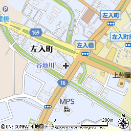東京都八王子市左入町260周辺の地図