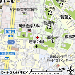 東京都新宿区須賀町12周辺の地図