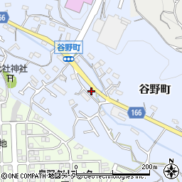 東京都八王子市谷野町608周辺の地図