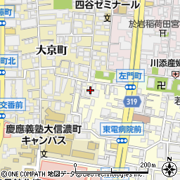 東京都新宿区信濃町3周辺の地図