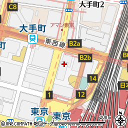 丸の内センタービル（本館）駐車場周辺の地図