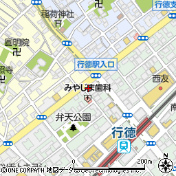 ゴリラーマン 行徳店周辺の地図