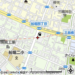 サカイ引越センター東京東支社事務所棟周辺の地図