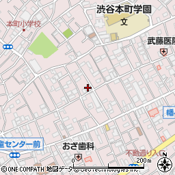東京都渋谷区本町周辺の地図