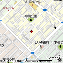 スタジオーネ参番館周辺の地図