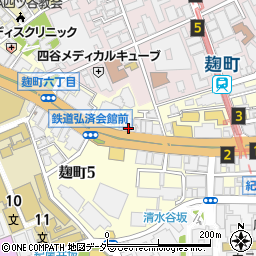 東京都千代田区麹町4丁目4-6周辺の地図