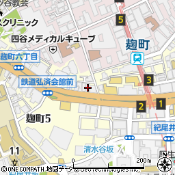 東京都千代田区麹町4丁目4-2周辺の地図