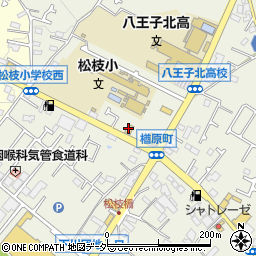 丸亀製麺 八王子店周辺の地図