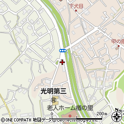東京都八王子市犬目町102周辺の地図
