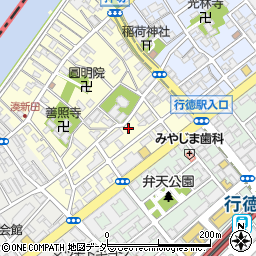 千葉県市川市湊6周辺の地図