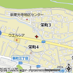 セブンイレブン日野栄町４丁目店周辺の地図