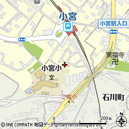 東京都八王子市小宮町1154周辺の地図