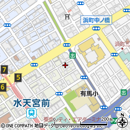 学栄ナーサリー　日本橋蛎殻町保育園周辺の地図