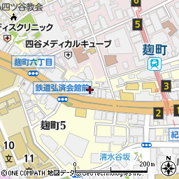 東京都千代田区麹町4丁目4-3周辺の地図